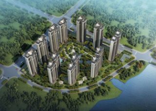 丽景湾项目位于常德市武陵区紫菱路与青杨路交会处