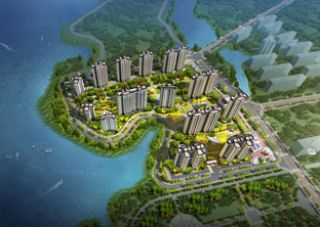 公园世家项目位于沅江蓼叶湖公园北侧