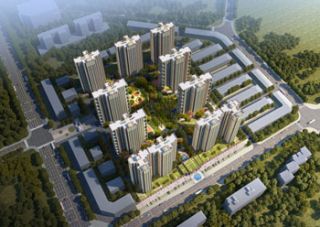 益阳-桃江县谷山壹品项目位于桃江金盆南路玉潭学校正对面