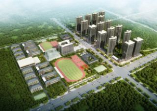 华师大院项目位于南县九都山路与桂花园交汇处