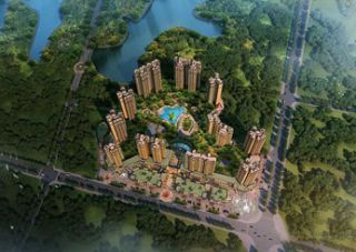 湖景新城项目位于南县德昌公园东南侧（南洲中路上）