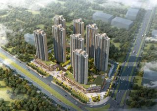 中苑风华项目位于迎宾东路与蓉园路交汇处