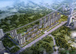 中央御府项目位于益阳市迎宾东路市民文化中心南侧