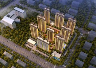 中梁壹号院项目位于益阳市梓山湖团圆南路与晓园路交汇处