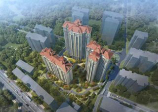 云顶上品项目位于益阳赫山区龙洲路与桃花仑路交汇处