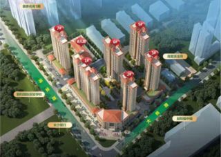 缇香名苑二期项目位于赫山区朝阳国际实验学校对面