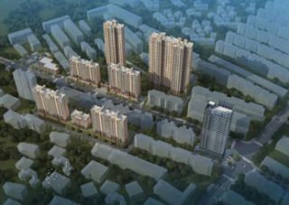 金广明珠项目位于益阳市赫山区罗溪路与青年东路交汇处