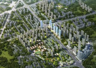 建工城城市之光项目位于湖南省益阳市益阳大道东