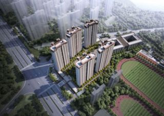 大唐世家项目位于岳阳县荣湾湖北岸（岳阳县一中集英学校）