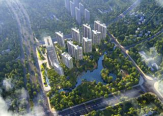 和辰揽悦项目位于岳阳大道与分水垄路交汇处东北角