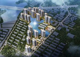 岳阳-岳阳楼区宝德麓湖项目位于岳阳市岳阳楼区纺城中路1号