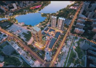 天汇华熙公园里项目位于罗城大道与环湖南路的交汇处