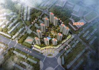 正则名郡项目位于汨罗市罗城大道与通江路交汇处