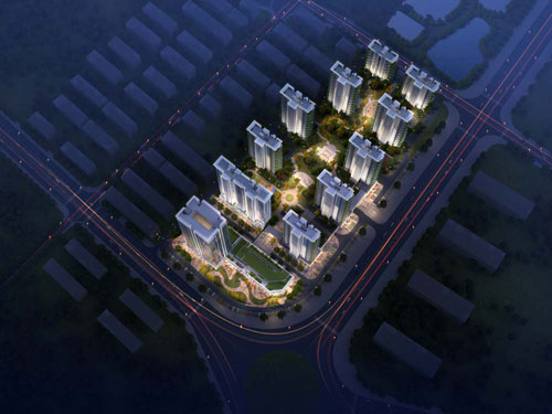 沅江市辉达广场项目位于益阳市沅江市桔城大道与青年路交汇处