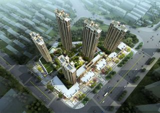 金钟央玺项目位于雁峰区衡州大道与蒸湘南路交汇处