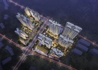 翼鸿湖畔山南项目位于雁峰区蒸湘南路与衡常路交汇处