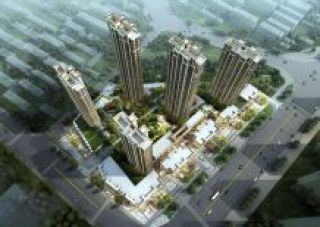 金钟央玺项目位于衡州大道与蒸湘南路交汇处