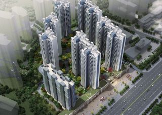 珠江愉景豪庭项目位于蒸湘区长丰大道与衡州大道交汇处（衡州小学东）