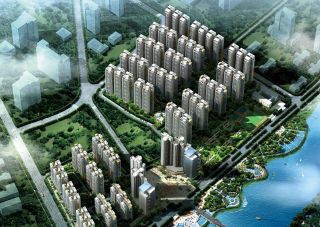 珠江愉景新城项目位于蒸湘区蒸水西路1号