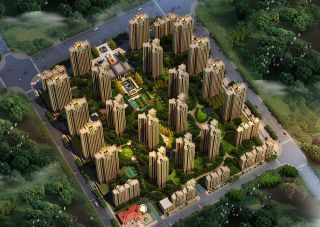 天酬九里晴川项目位于蒸湘区解放西路蒸水河西畔500米