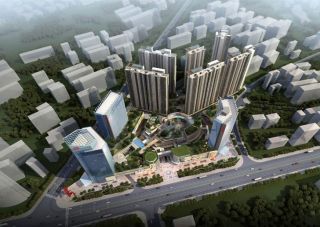 金钟大雁城项目位于蒸湘区船山大道与西合路交汇处