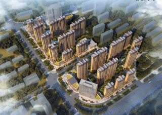 大衡城邦项目位于蒸湘区衡州大道与红湘南路交汇处