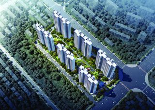 融冠爱城项目位于长丰大道与立新大道交汇处（蒸湘雅郡对面）