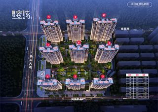 融冠蜜城项目位于蒸湘区长丰大道与凤凰新街交汇处（融冠亲城北面）