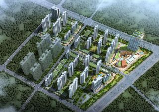 碧桂园衡中心项目位于蒸湘区华新大道与船山大道交汇处