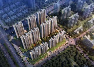 佳兆业悦峰项目位于蒸湘区华新大道与立新大道交汇处