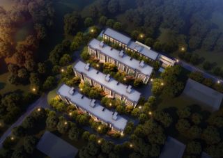 金钟岳府项目位于南岳区南山街与禹王路交叉口北