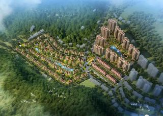 衡阳-南岳区锦绣南山项目位于南岳区西城区衡山大道