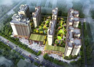 盛世华府项目位于南岳区禹王路与方广路交汇处（南岳区政府旁）