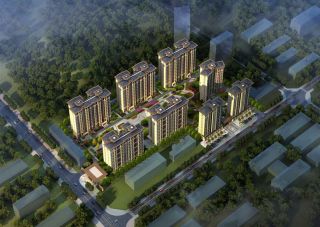 金领世家大院项目位于衡山县政务中心旁