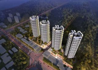 物格未来城项目位于衡东县衡山大桥东150米（桥头广场旁）