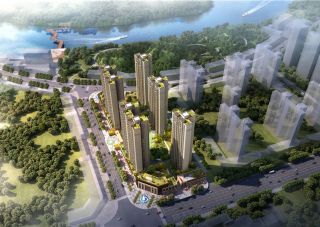 铜锣湾繁华里项目位于衡东县衡东新大桥西学府路（杨山实验中学旁）