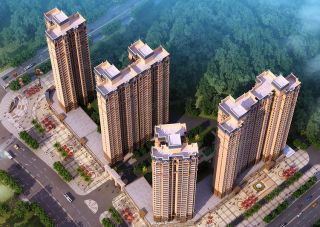 太同兴清华园项目位于衡东县文冲路与兴衡大道交汇处