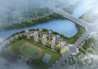 万昌星耀湾项目位于祁东县南山大道（衡师附中新区中学旁）