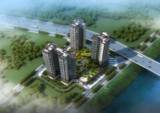 九曲河项目位于耒阳市沿江路与耒阳新大桥交汇处