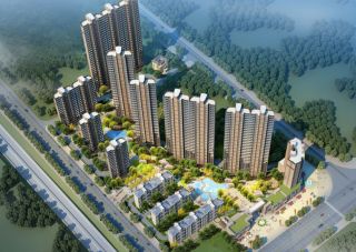 印象春天项目位于耒阳市城西中路与白沙路交汇处