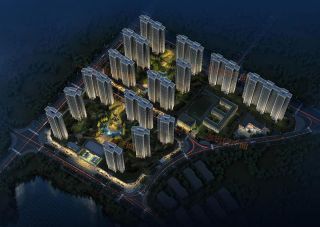 顺府项目位于耒阳市武广高铁旁顺湖公园北侧