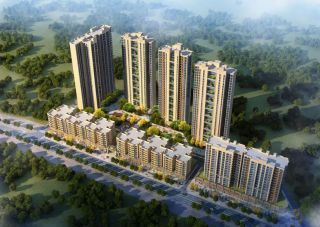 花伴里项目位于耒阳市耒阳大道与（原107国道）城西南路交汇处