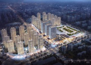 汇金新城项目位于云龙示范区云龙大道与藏龙大道交汇处（大丰站对面）