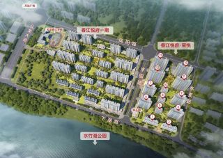 香江悦府项目位于云龙示范区云龙大道与向阳北路交汇处（水竹湖公园旁）