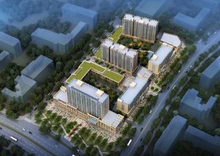 碧海云街项目位于云龙示范区云峰大道与云水路交汇处