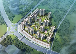 玫瑰园二期项目位于茶陵三公里红绿灯犀城大道与炎帝大道交界处