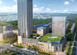 汇文中心项目位于天元长江南路与天伦的交汇处