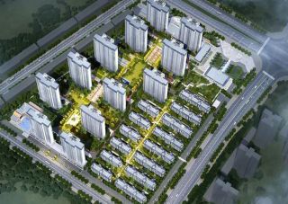 株洲-天元区美墅湾项目位于天元衡山中路与湘山路交口