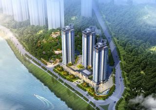 星河湾项目位于芦淞区沿江南路