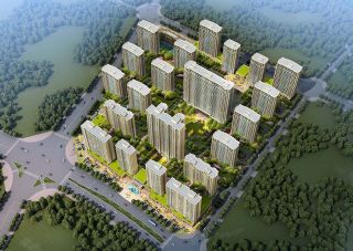 国盛悦澜湾项目位于醴陵国瓷路与城北大道交汇处（时代金属对面）